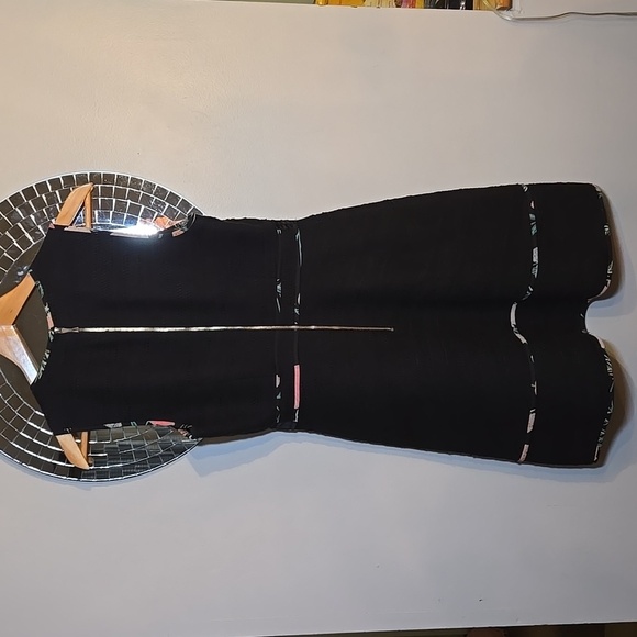 Kate Spade Cotton The Blossom Trimmed Tweed Lined Fit And Flare Mini Dress - Picture 7 of 14